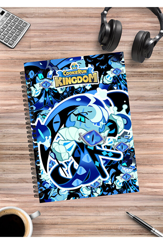 Cookie Run Kingdom Anime Spiral Notebook A5 (50 Sheets)