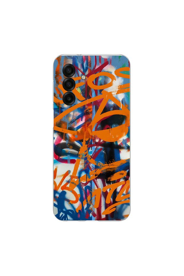Samsung Galaxy A17 Compatible Graffiti 2 Design Transparent Case