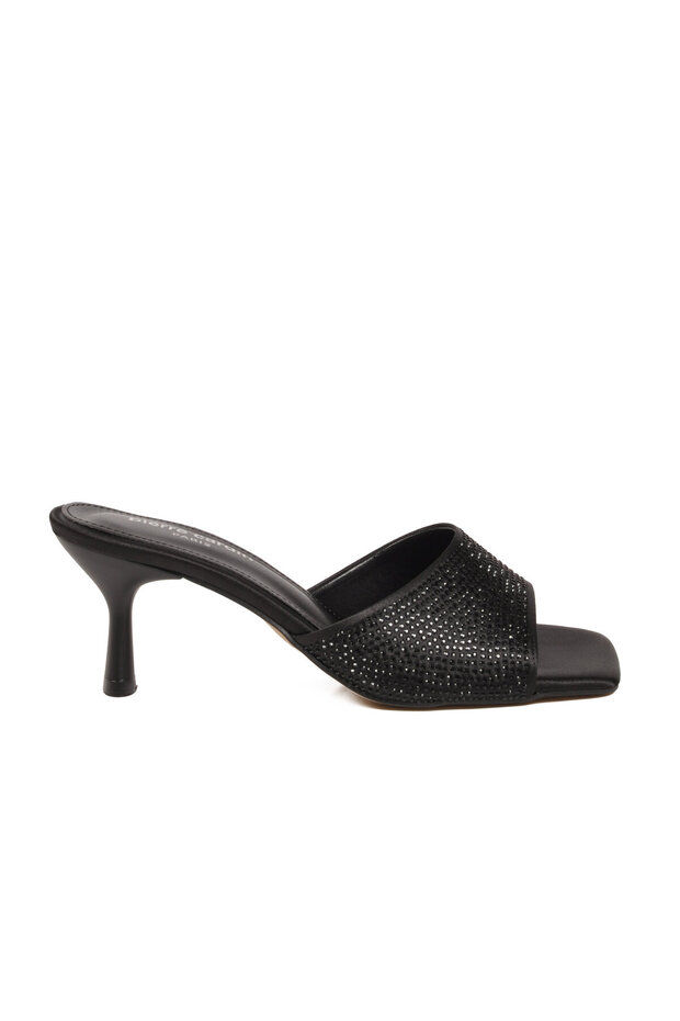 Black Lightweight Women's Slippers Pc-55768 Z