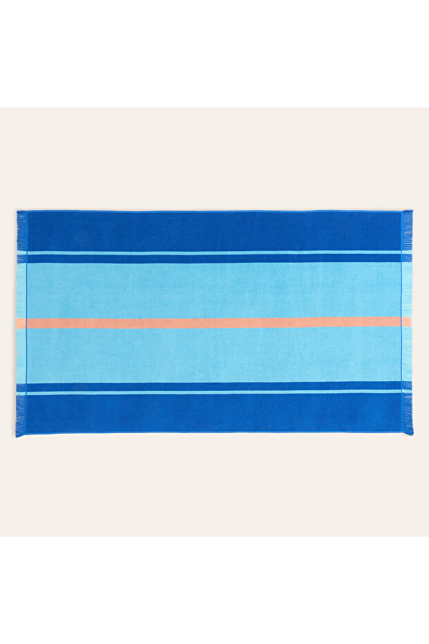 Viseu Blue Beach Towel 90X150 cm