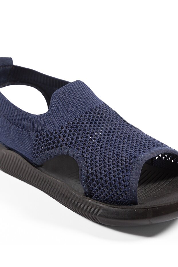 Sandale dama Albastre din material textil EOIU - 6