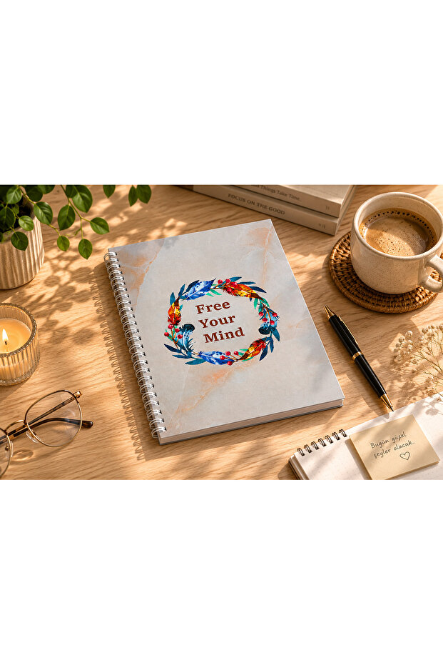 Free Your Mind A4 Size Design Notebook - 1