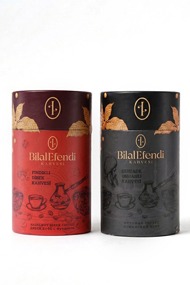 Dibek Coffee with Nuts and Şehzade Ottoman Coffee Set – Premium Coffee Collection