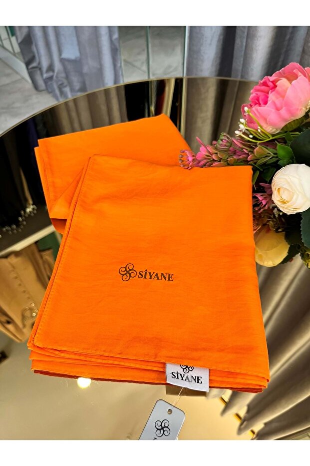 Si̇yane Natural Cotton Shawl - 9