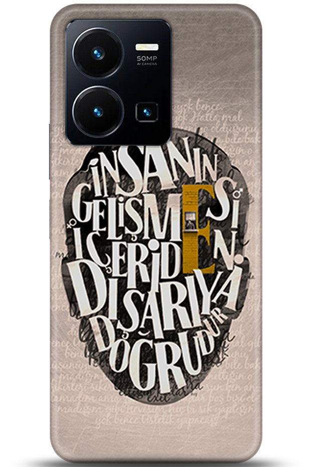 Vivo Y22S Case Hd Printed Case - They Can'T Bring Me down 5587