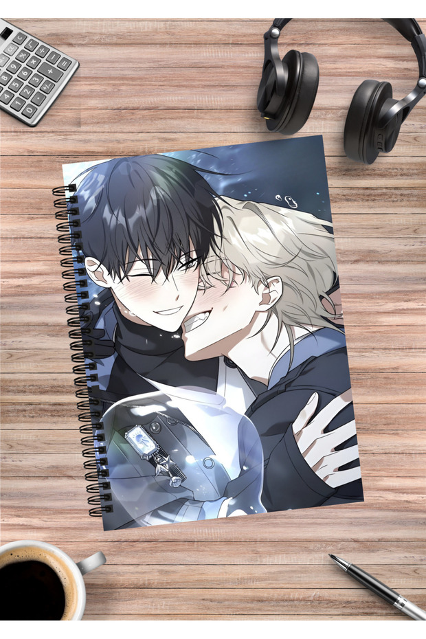 Low Tide in Twilight Yaoi Bl Anime Spiral Notebook A5 (50 Sheets)
