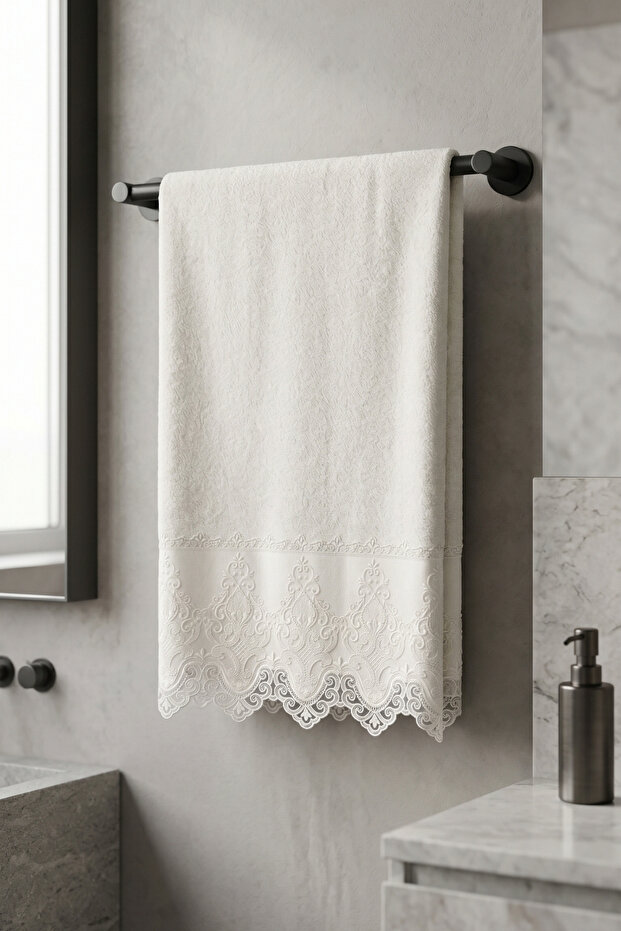 Mariva Embroidered Face Towel (50 X 80 cm)