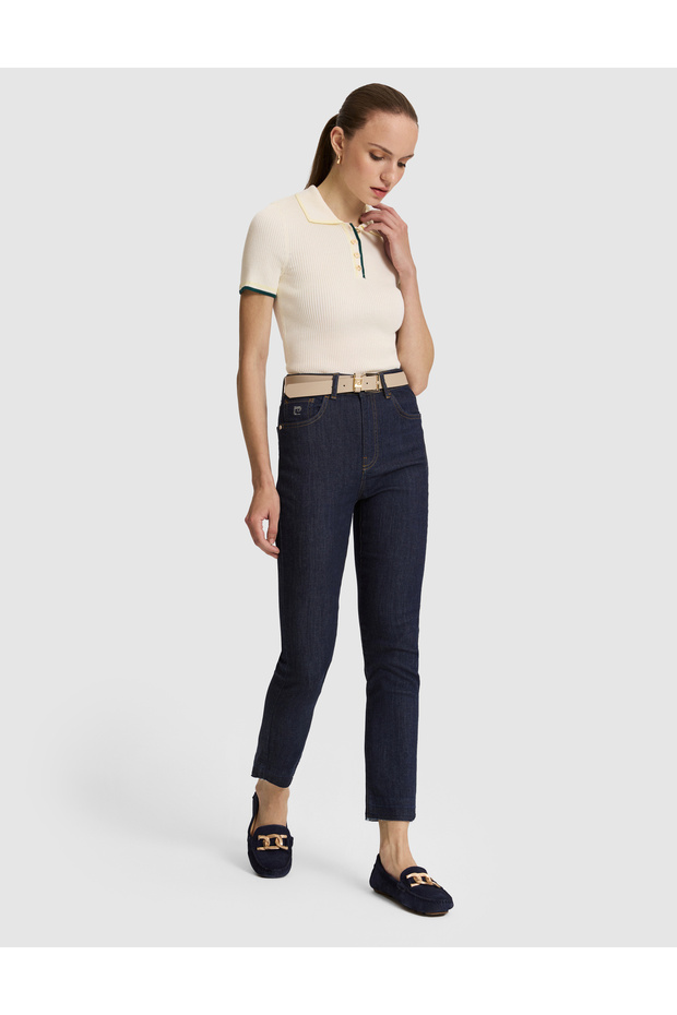 Cobalt Blue Slim Fit Jean Trousers 50324066-Vr032