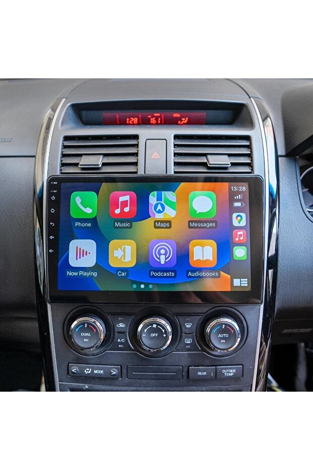 شاشة أندرويد لمازدا CX9 موديل 2006-2015، 8 جيجابايت رام، 128 جيجابايت روم، تدعم أبل كار بلاي اللاسلكي وأندرويد أوتو، كاميرا خلفية مدمجة بتقنية AHD.