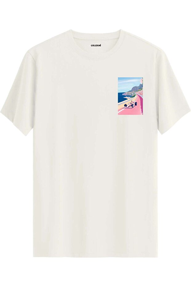 F1 Coast Race Themed Artistic T-Shirt