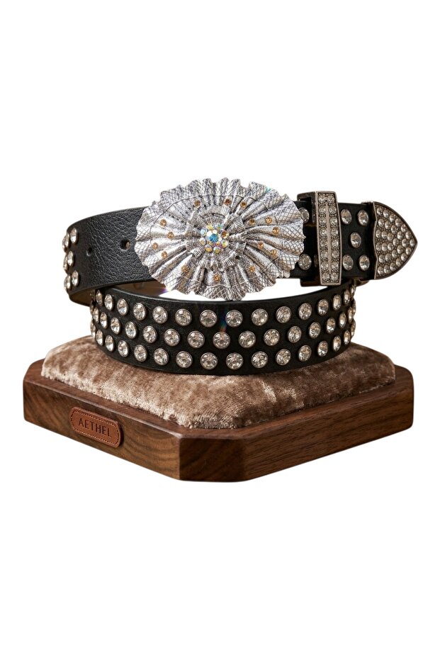 Belt with Full Stones on It
