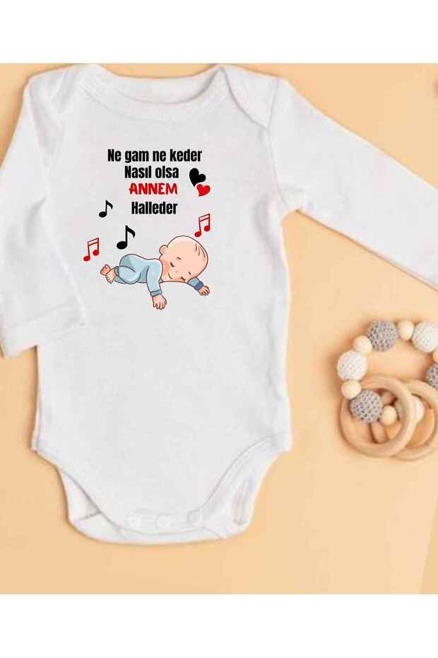 Mother Written Baby Bodysuit 100% Cotton