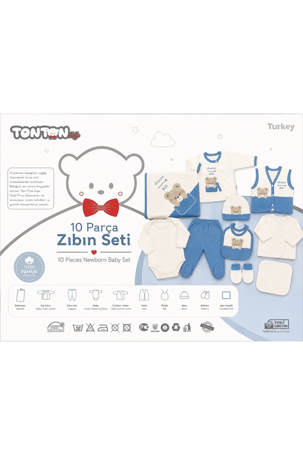 Newborn Baby Boy 10 Pack Hospital Release