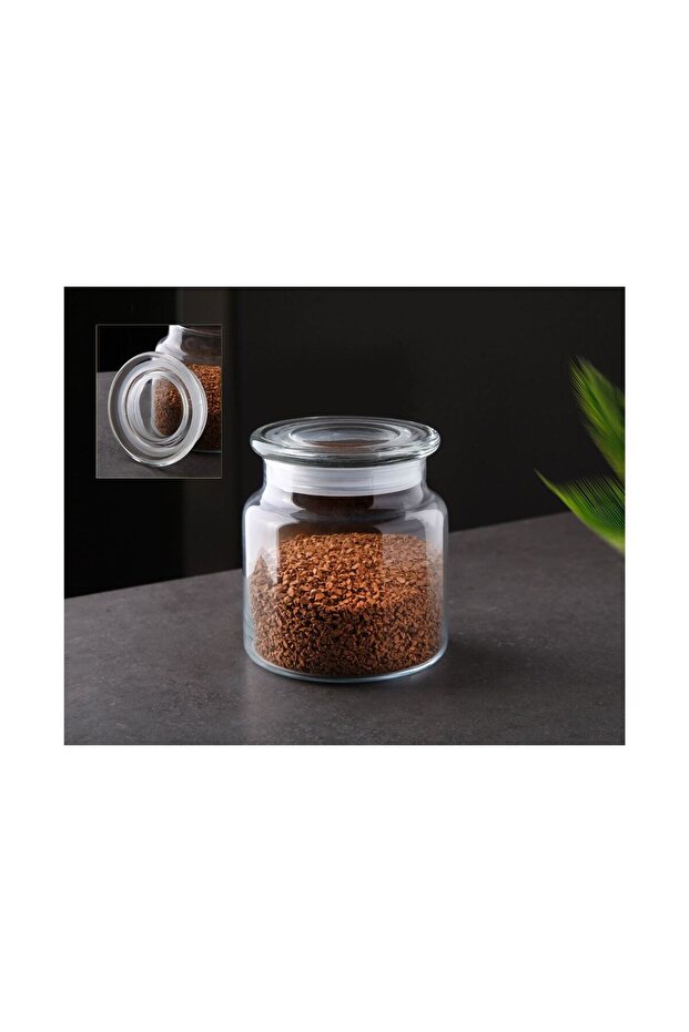 Glass Jar with Silicone Lid 0.50ml
