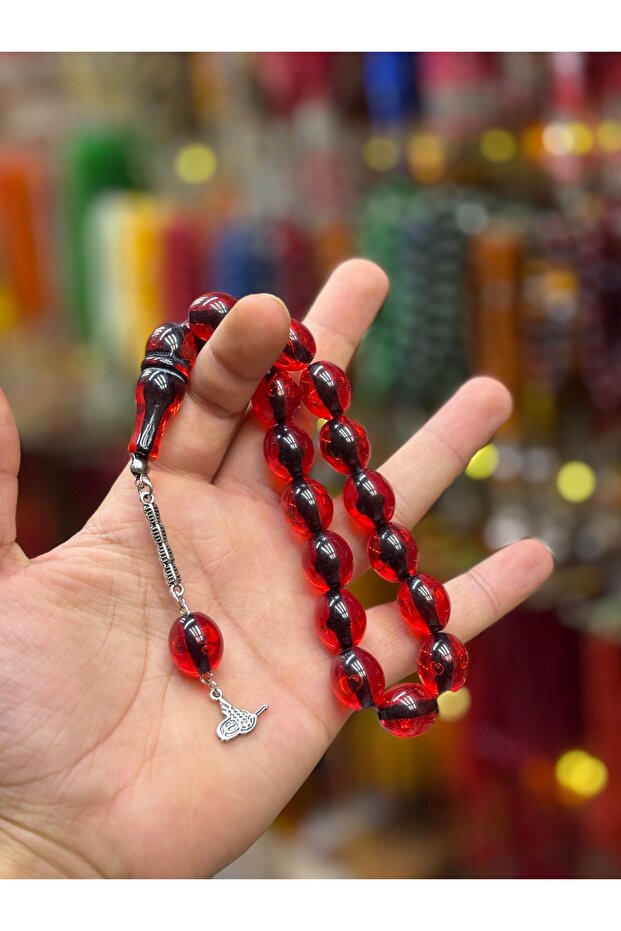 سبحة إيفي الحمراء 17 حبة