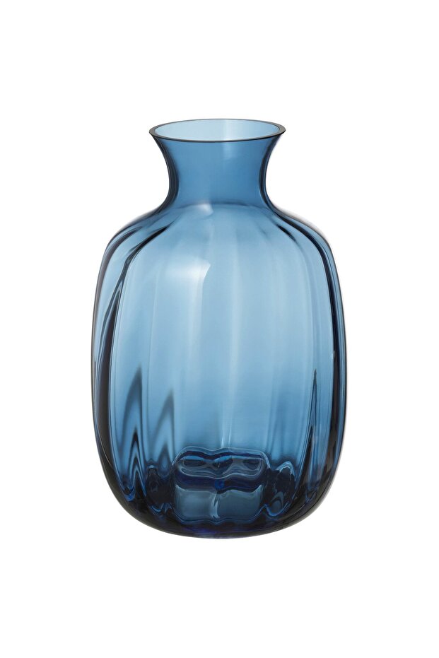 TONSÄTTA Vase, blue, 21 cm