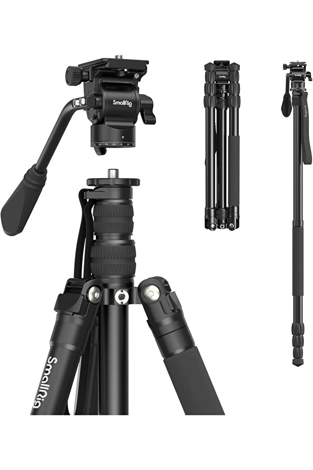 حامل ثلاثي القوائم مرن صغير للرأسين CT180 V2