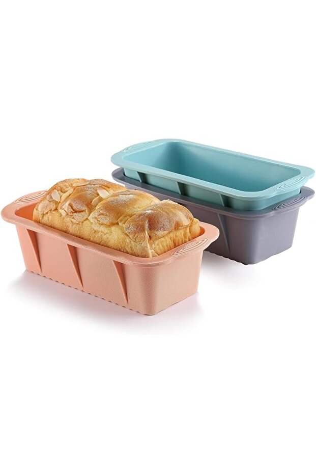 Silicone Bread Loaf Pan, 3PCS Easy Release Loaf Pan
