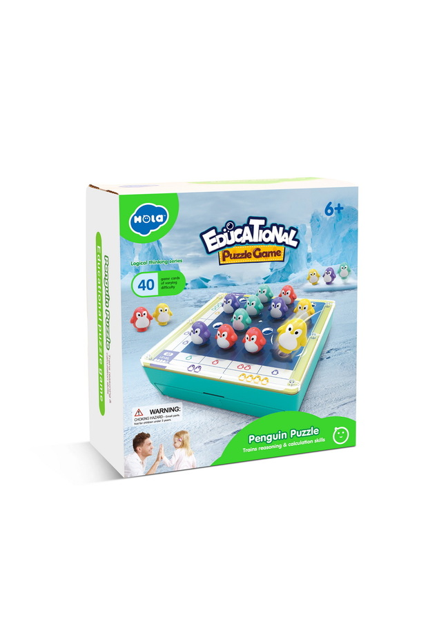 JOC INTERACTIV PUZZLE PINGUINI - 1