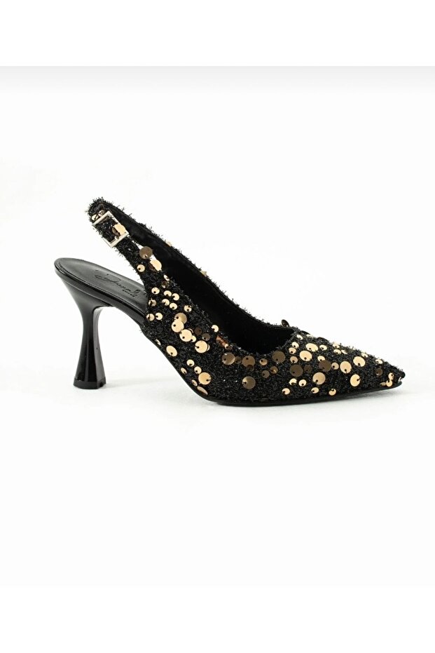 Closed Front and Open Back Stiletto