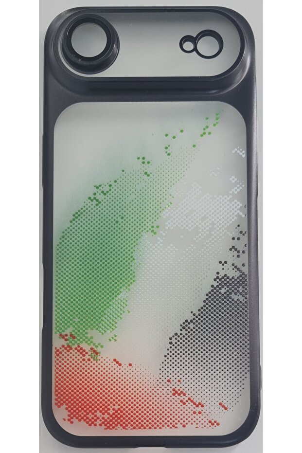 IPhn 17 Air with FLAG design Camera Protection Case, Slim Design with Frosted Back