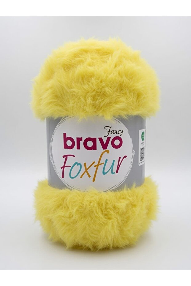 Foxfur Fancy Long Fur Plush Knitting Yarn 100 Gr 50 Meters (Color No: 05)