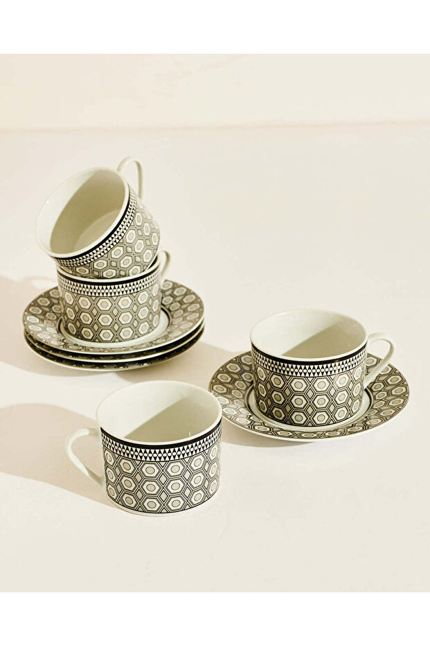 Assorted Geomatirc Dinner Set (20 Piece) - 6