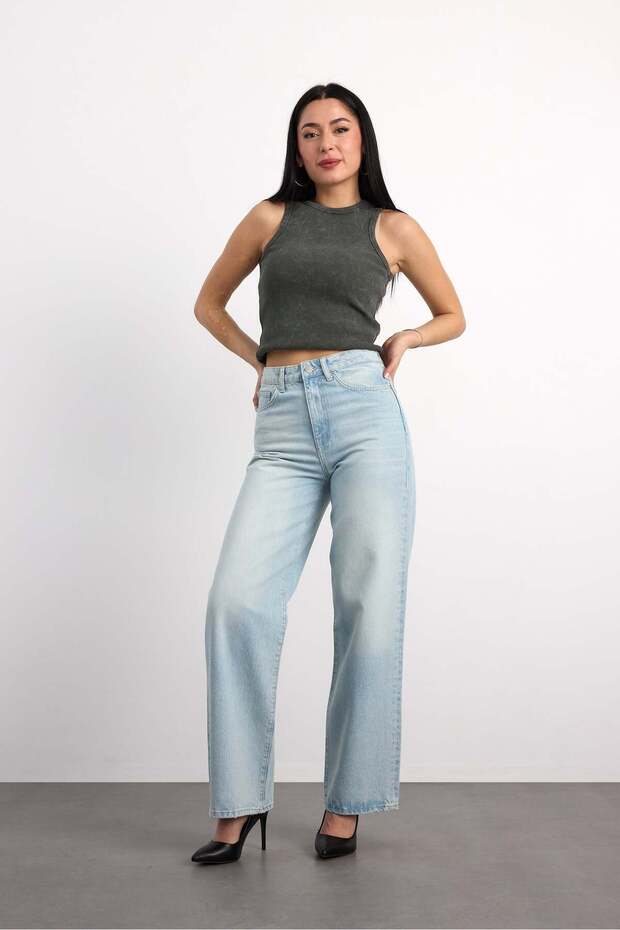 Vi̇goss Women's Denim Pants 24294-73295