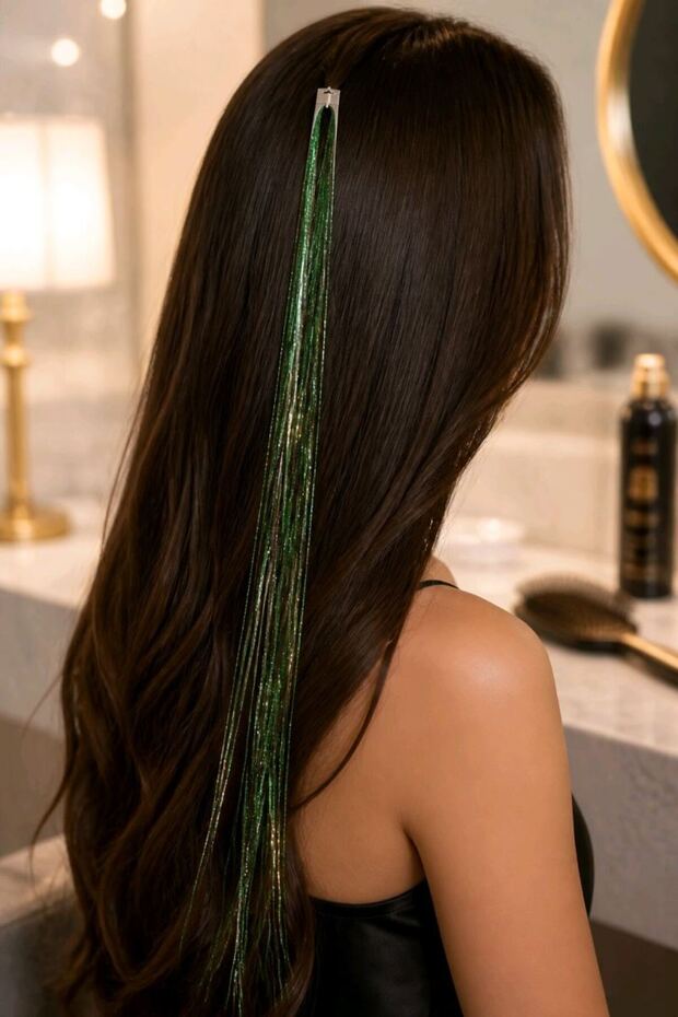 90 cm Rainbow Color Thin Hair Accessory