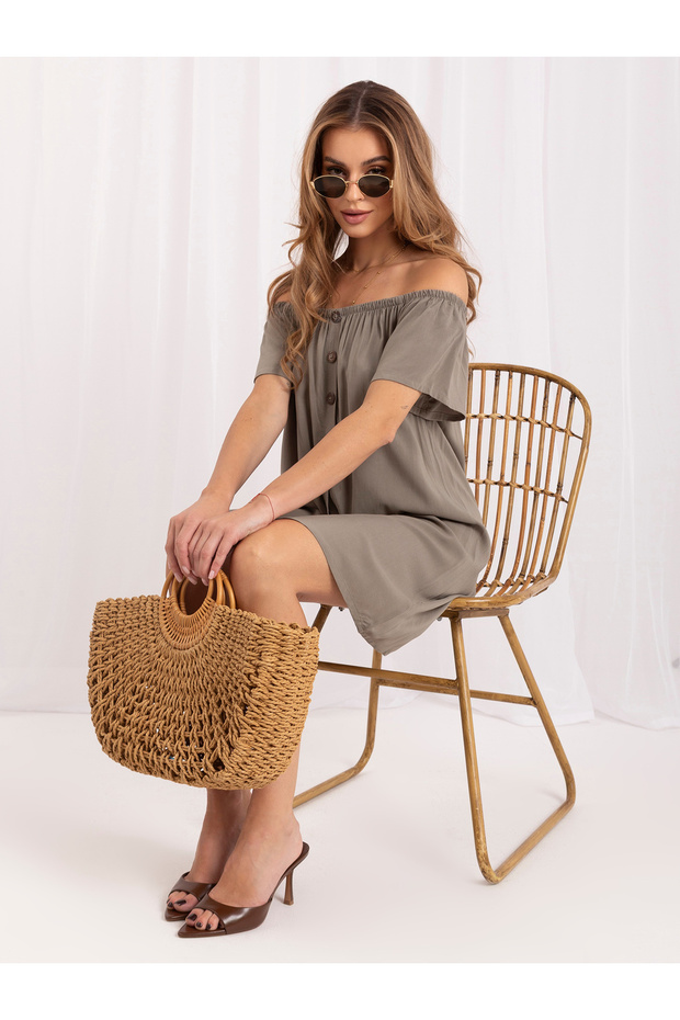Rochie Dama Khaki - 2