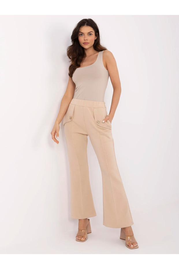 Pantaloni Dama Bej - 1