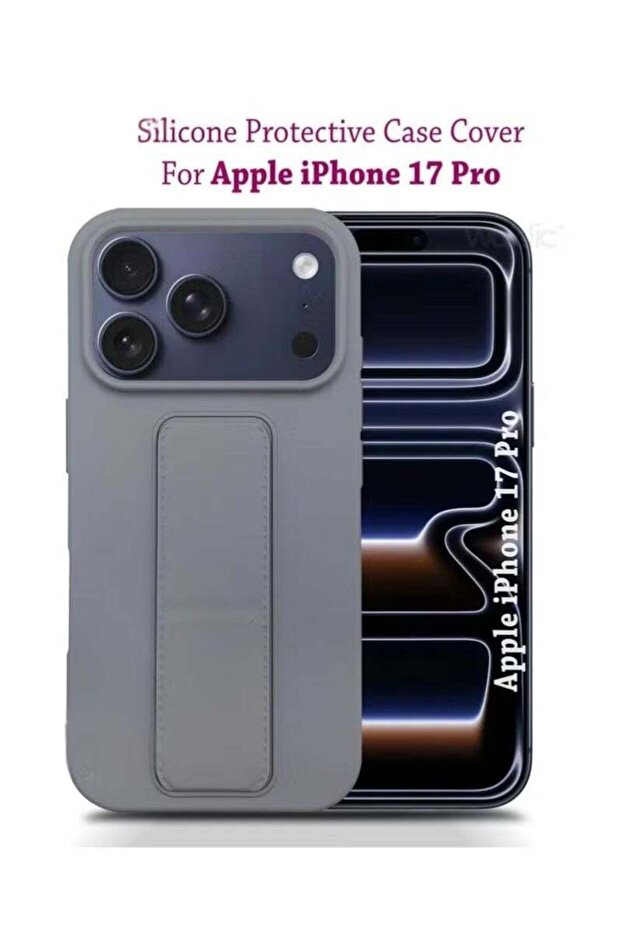 Slim & Shockproof Apple iPhone 17 Pro Case Cover with Built-In Magnetic Hand Grip