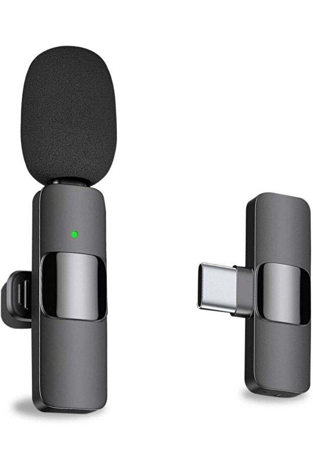 Professional Wireless Lapel Microphone for Android Computer - Cordless Omnidirectional Condenser Recording Mic