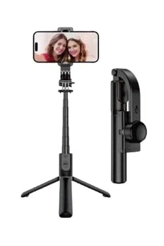 Gimbal Stabilizer Stand Selfie Stick – 3-Axis Motorized Stabilizer for Smooth Videos and Photos