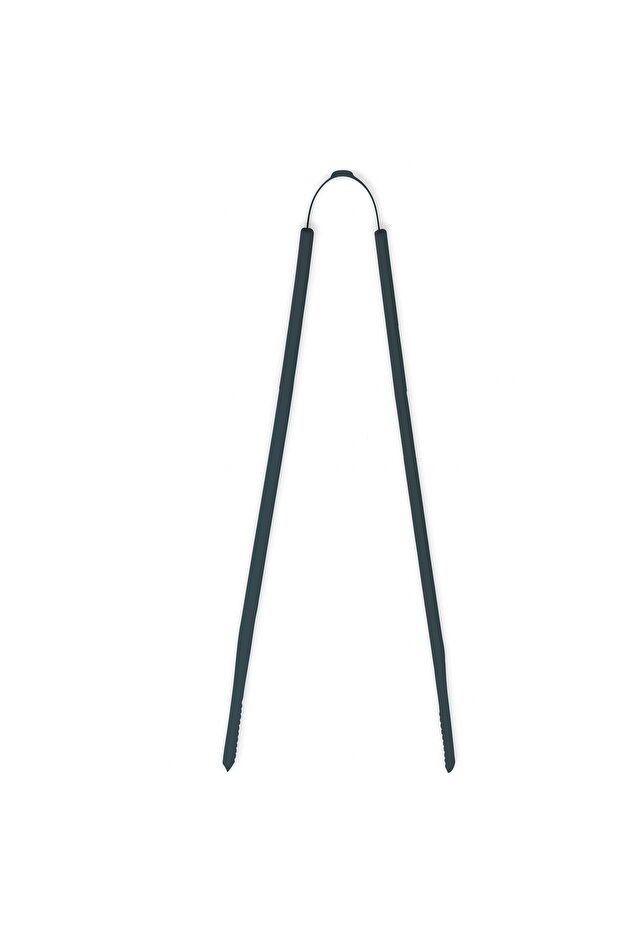 Silicone Tongs Black | Platinum Silicone | Bpa Free | 200 ° C Heat Resistant |