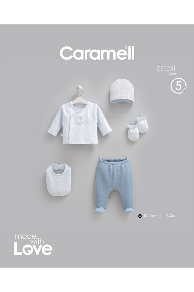 5-Piece Hospital Discharge Bodysuit Set Mini Travel Ze2281