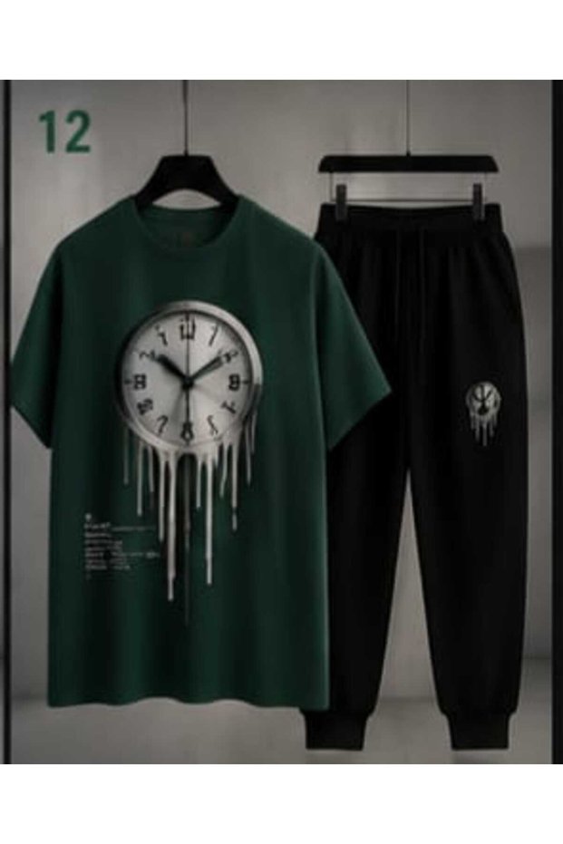 Unisex Oversize Shorts Set Short Sleeve T-Shirt Comfortable Fit Summer Casual Sports