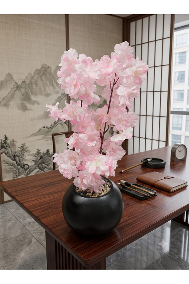 Rose Tree in a Round Plastic Pot - 60 cm