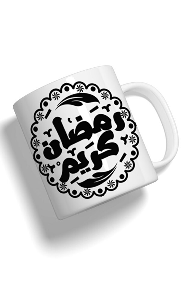 كوب عصري مطبوع بتصميم رمضاني عالي الجودة