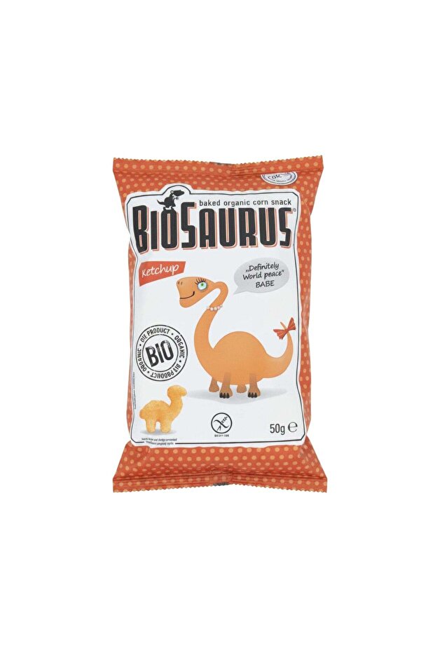Biosource Ketchup Flavored Baked Corn Chips 50g - 1