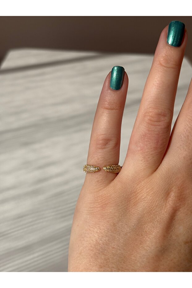 Adjustable Gold Pinky Ring - 4