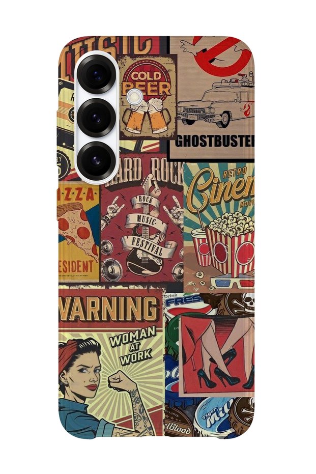 Samsung Galaxy S23 Plus Compatible Printed Transparent Phone Case |   Collection: Chromatica Aura