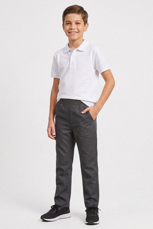 Elastic Waist Camisole Children's School Pants - 26Y 1075