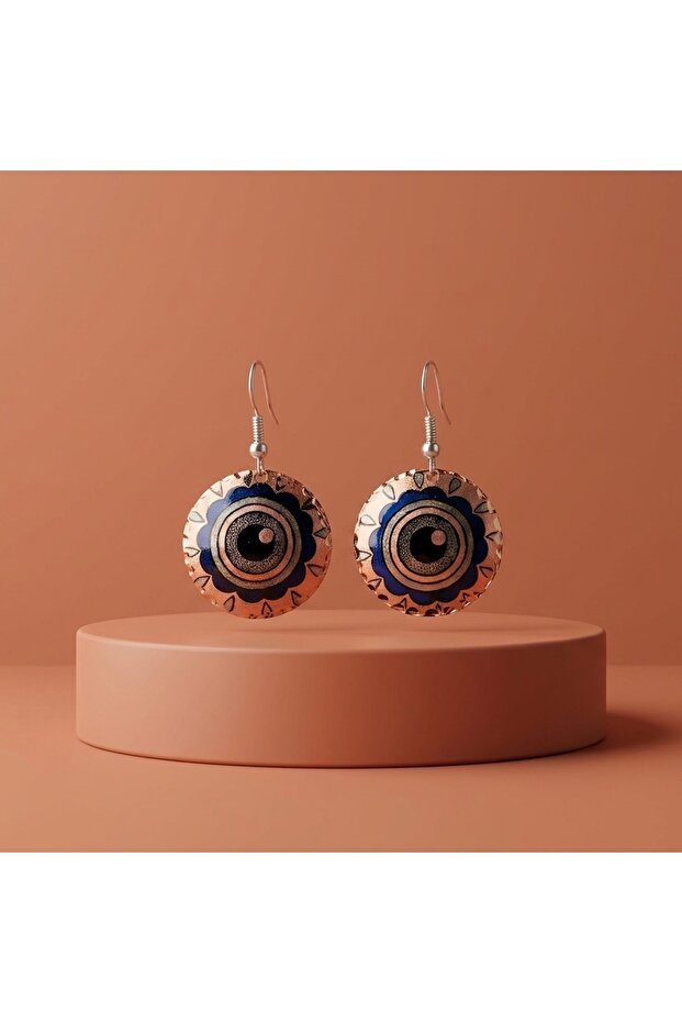 New Series 957 Bijouterie Earrings 100% Handmade Copper