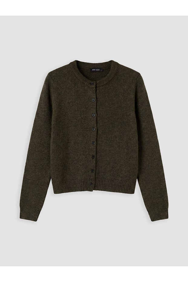 I Zero Roba Collar Women's Knitwear Cardigan from Freezen Store