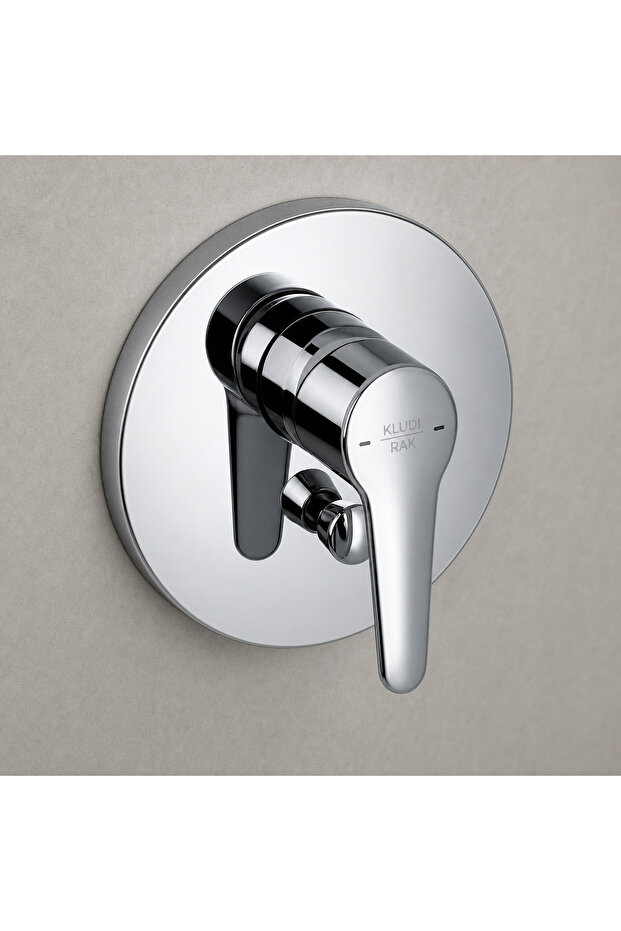 KLUDI POLARIS concealed single lever bath and shower mixer, trim set