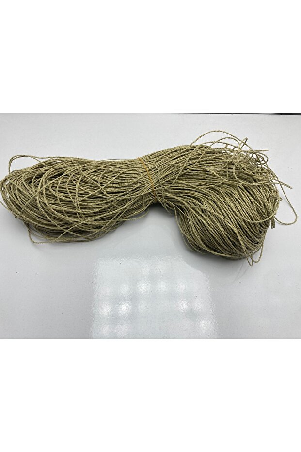 396 Ge Green Paper String / Bag String / Hobby Material / Hand Knitting Yarn / Straw Paper Yarn / Wicker Paper Yarn