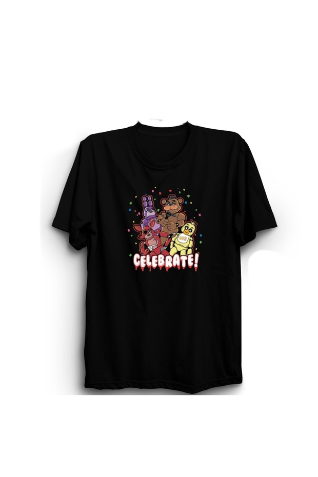Five Nights at Freddy's, 5Naf, Fnaf, Celebrate, Game, Game T-Shirt