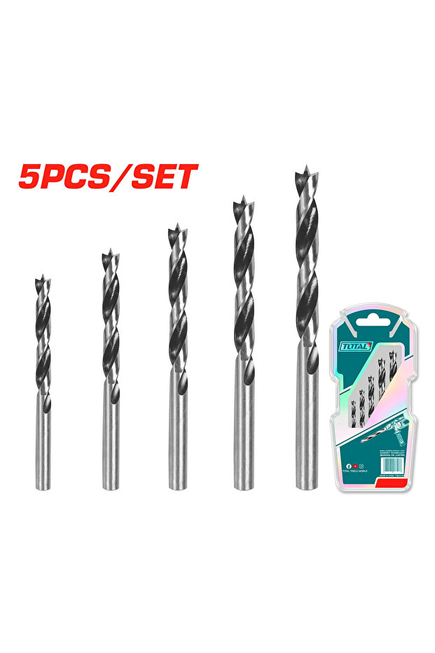 طقم ريشة دريل 5PCS/SET OAF TACSD7055 توتال
