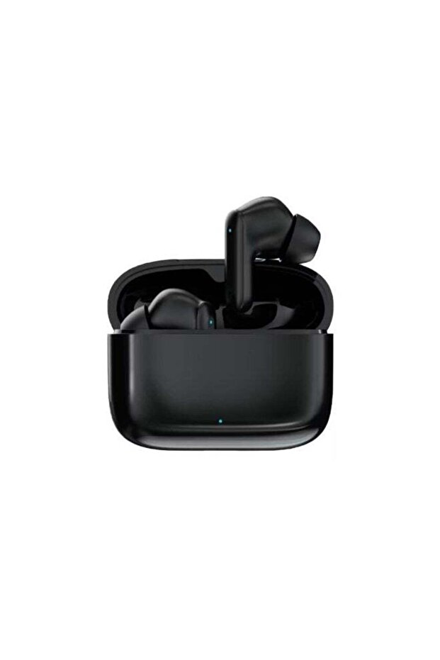 Brooklyn True Wireless Earbuds with Voice Assistant, 4 Hours Playtime, Built-in Microphone, HiFi Sound, Touch Control, Dual-Mic - Black